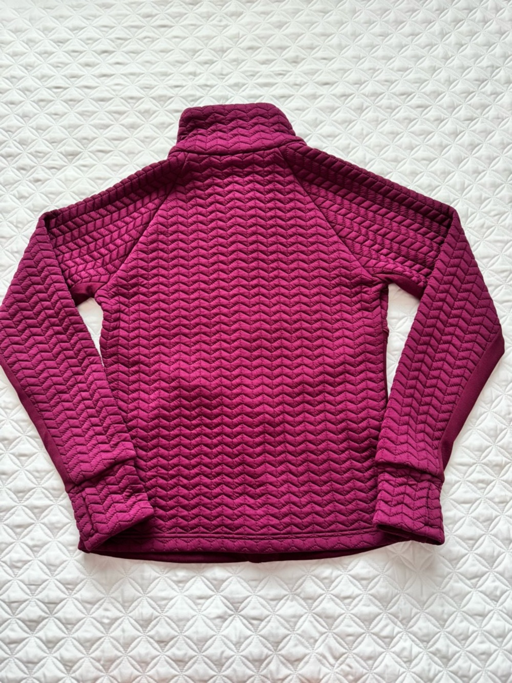 New Balance Heatloft Active Jacket Quilted Full-Zip Burgundy Size S - Picture 15 of 16